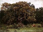 Nikolay Nikanorovich Dubovskoy The mighty oak USA oil painting artist